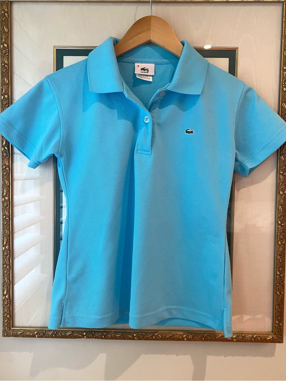 Lacoste Light Blue Polo Shirt